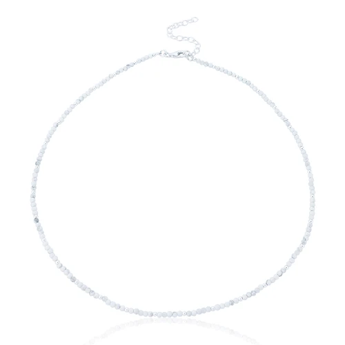 Nic Small Howlite Beaded Necklace