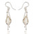 Zara Drop Earrings - Silver