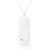 Hali Peridot Pendant & Chain - Silver