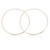 Alanis Hoop Earrings - 60mm x 1.5mm