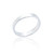 Ines Sandblasted Ring - Silver