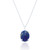 Ria Lapis Pendant & Chain - Silver