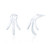 Kathryn Strand Stud Earrings - Silver