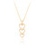 Clemence Heart Pendant & Chain - Gold