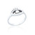 Andie Evil Eye Ring - Silver