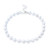 Yuma Ball Chain Bracelet - Silver