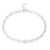 Cruz Anchor Chain Bracelet - Silver