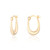 Rosario Creole Hoop Earrings - Gold