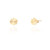 Cal Starburst Stud Earrings - Gold