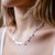 Bethany Ball Strand Necklace - Silver