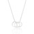 Trinity Circles Pendant & Chain - Silver