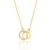 Mara Pendant & Chain - Gold Plate