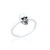 Ashlynn Skull Ring - Silver