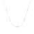 Eduarda Pearl Necklace - Silver