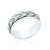 Hagen Wide Plait Ring - Silver