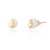 Loralei Seashell Pearl Earrings - Gold