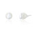 Loralei Seashell Pearl Earrings - Silver
