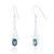 Emer Celtic Drop Earrings - Abalone