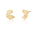 Akari Fan Stud Earrings  - Gold