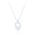 Nyra Ridge Pendant & Chain - Silver
