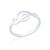 Zaha Treble Clef Ring - Silver