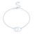 Domi Circles Bracelet - Silver