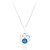 Murron Celtic Pendant & Chain - Sapphire C.Z