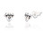 Rolling Stone Stud (3 pair pack )