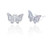 Butterfly Stud (3 pair pack )