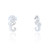 Cut-Out Seahorse Stud - Silver (3 pair pack )