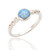 Maci Stone Ring - Blue Opal