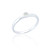 Aline Hammered Ring - Moonstone