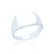Naxos Mens Signet Ring - Silver