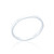Ines Slim Brushed Ring - Silver
