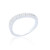 Edina C.Z Wavy Ring - Silver
