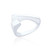 Edin Block Statement Ring - Silver