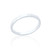 Kira Hammered Band Ring - Silver