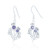 Murron Thistle Drop Earrings - Amethyst C.Z