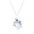 Murron Thistle Pendant & Chain - Amethyst C.Z
