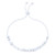 Toni Tube Beaded Friendship Bracelet - Silver