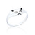 Romilly Cat Ring - Silver