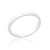 Tegan Hammered Band Ring - Silver