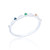 Lavinia C.Z Stacking Ring - Rainbow