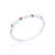 Eirlys Stacking Ring - Ruby C.Z