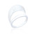 Iskra Brushed Statement Ring - Silver