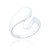 Nya Chunky Wraparound Ring - Silver