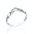 Tegan Celtic Filigree Heart Ring - Silver