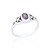 Fenella Celtic Ring - Amethyst C.Z