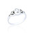 Fenella Celtic Ring - White C.Z