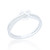 Clio C.Z Heart Ring - Silver